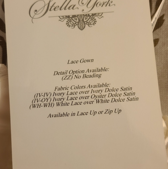 Stella York size 8 Wedding Dress - Picture 6 of 8